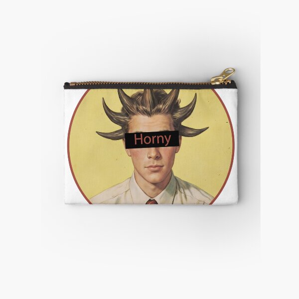 Item preview, horny, horny funny, vintage funny, horny hair, horny funny, male humor, dude humor, fathers day designed and sold by SavageLegion.
