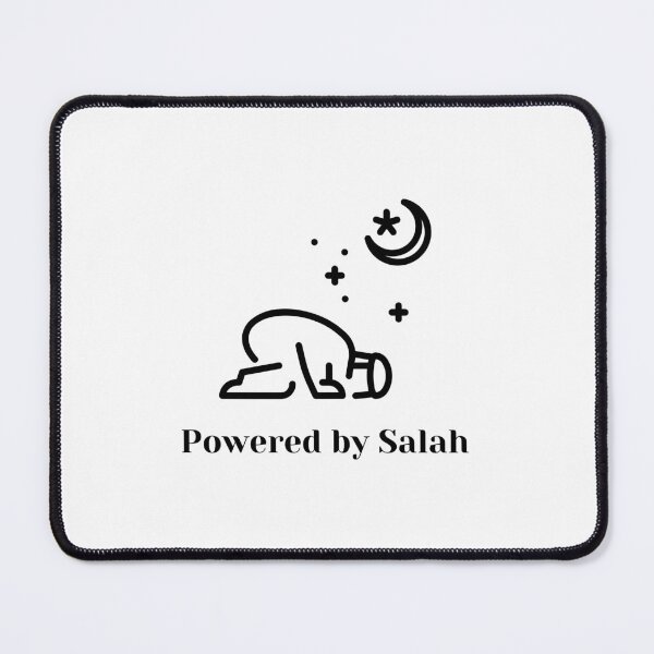 Item preview, Powered by Salah - Minimalist Islamic Design designed and sold by RaiyaTees.