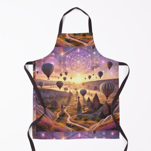 Item preview, Ethereal Sunrise Over Cappadocia: A Hot Air Balloon Wonderland designed and sold by Meta2Physical.