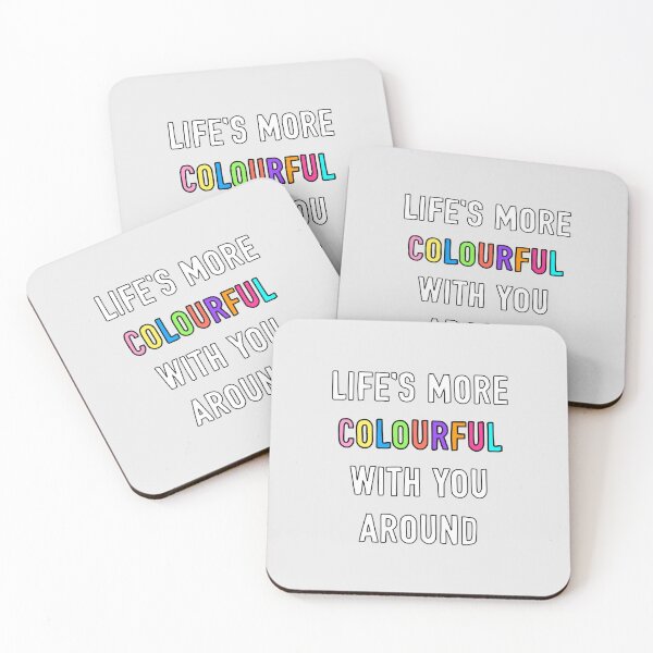 Item preview, Life's More Colourful With You Around designed and sold by Adam Regester.