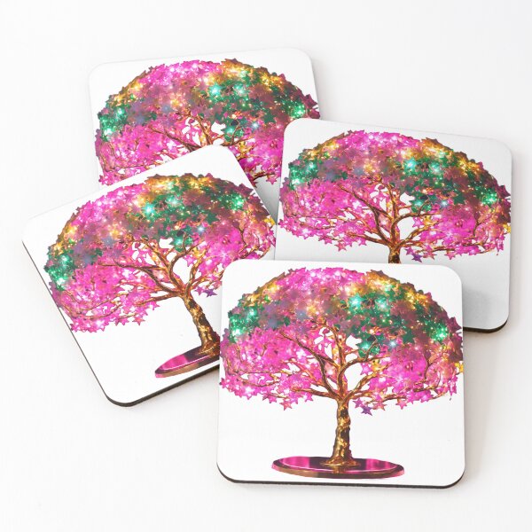 Item preview, Glowing Colorful tree designed and sold by StickPlaza.