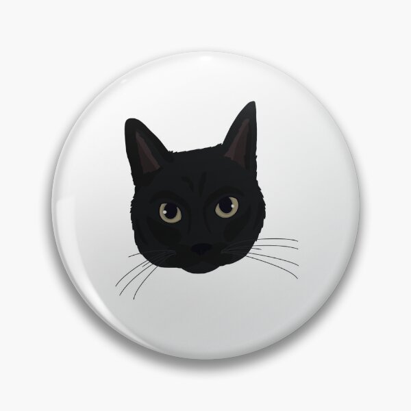 Artikelvorschau, schwarze Katze entworfen und verkauft von Renartdesign.
