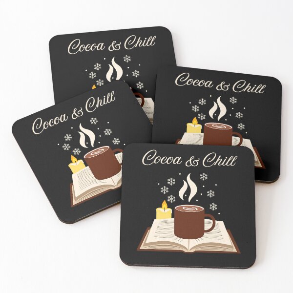 Item preview, Cocoa & Chill – Cozy Winter Mug Design with Books designed and sold by UniversalFlair.