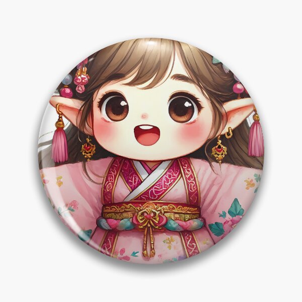 Item preview, A0650 Little Elf Princess Chinese New Year Watercolor Clipart: Festive Designs for Invitations, Cards, Crafts, and Decorations designed and sold by angieart68.