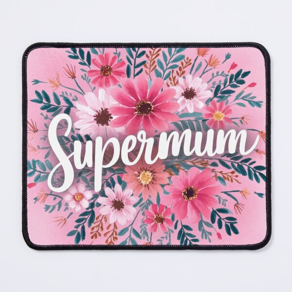 Item preview, Supermom Bloom: Heartfelt Floral Art designed and sold by WildStroke.