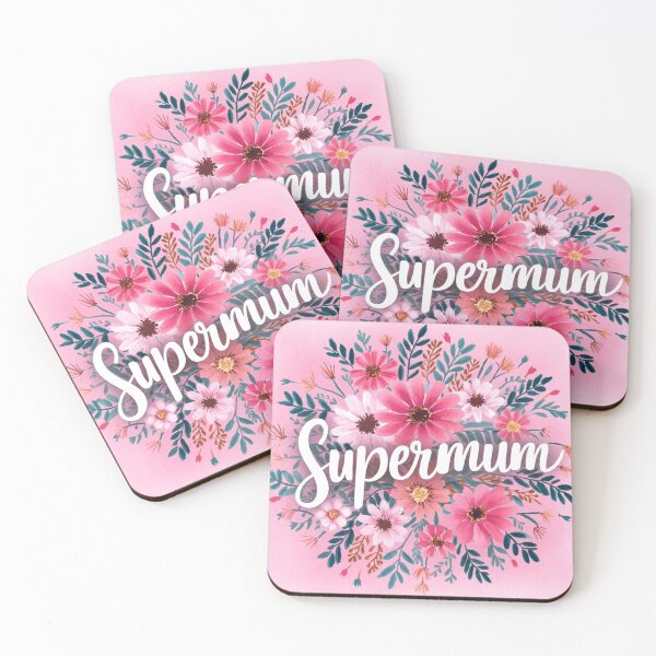 Item preview, Supermom Bloom: Heartfelt Floral Art designed and sold by WildStroke.