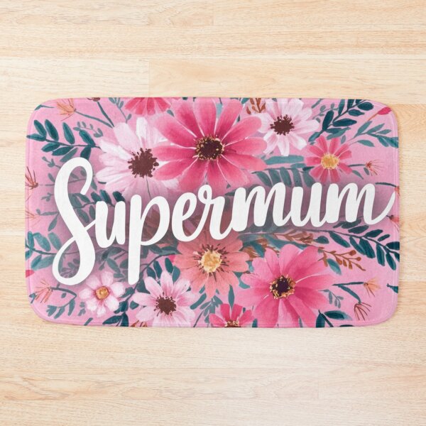 Item preview, Supermom Bloom: Heartfelt Floral Art designed and sold by WildStroke.