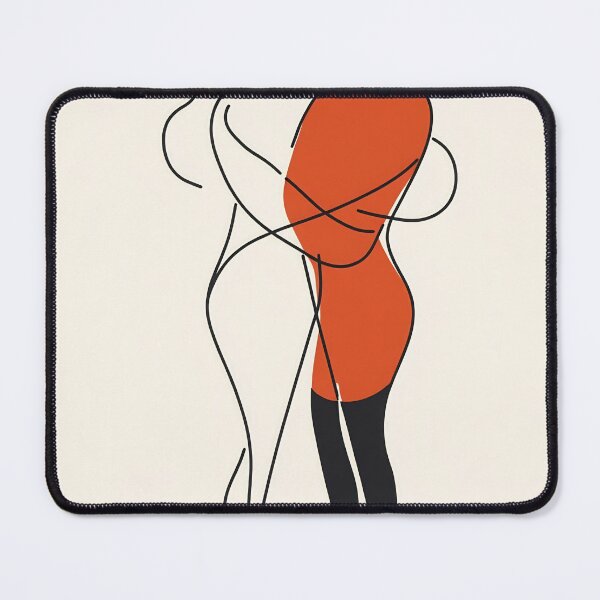 Item preview, Embrace between two figures in art designed and sold by anytka.