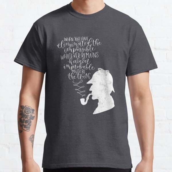 Sherlock Holmes T-shirt classique