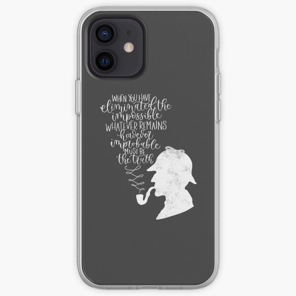 Sherlock Holmes iPhone Soft Case