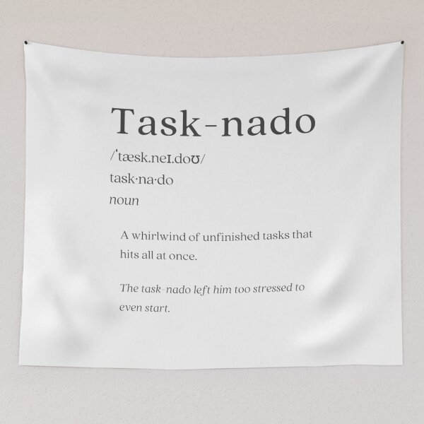 Item preview, Dictionary: Task-nado designed and sold by nature. electrified..