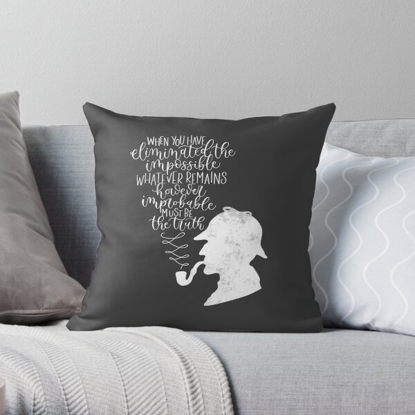 Sherlock Holmes Coussin
