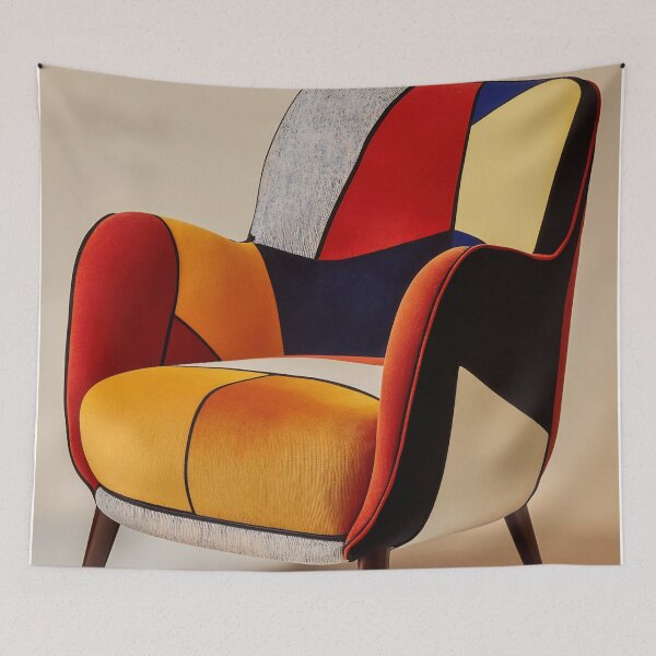 Item preview, Colorful modern lounge chair design designed and sold by anytka.