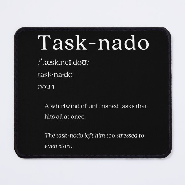 Item preview, Dictionary: Task-nado designed and sold by nature. electrified..