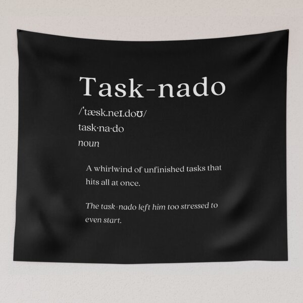 Item preview, Dictionary: Task-nado designed and sold by nature. electrified..