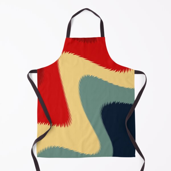 Artikelvorschau, Wellenförmiges Rot, Beige, Grün und Dunkelblau Abstrakt entworfen und verkauft von SamartkitDesign.