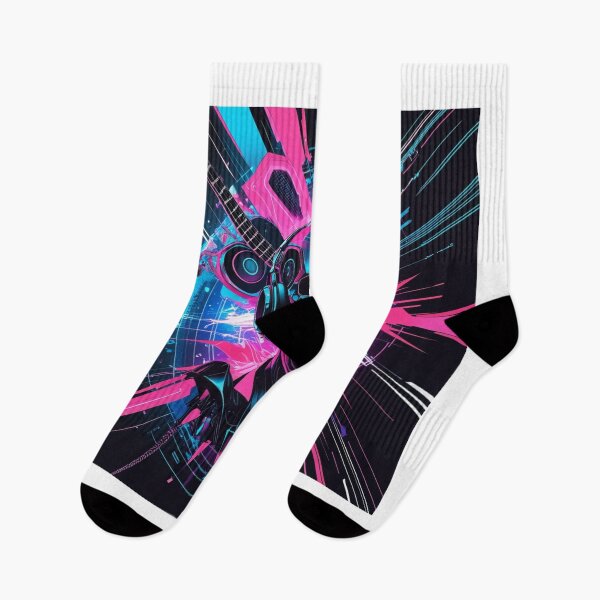 Item preview, Neon Resonance Storm designed and sold by Rockuanna.