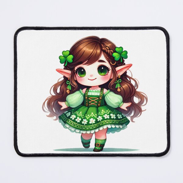 Item preview, A0651 Lucky Clover Charm Watercolor Clipart: Adorable St. Patrick’s Day Designs for Cards, Invitations, Crafts, and Decorations designed and sold by angieart68.