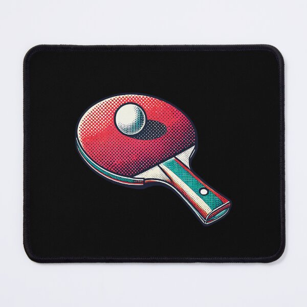 Item preview, Table Tennis Bat In Retro Vintage Style For designed and sold by LuminOrb.