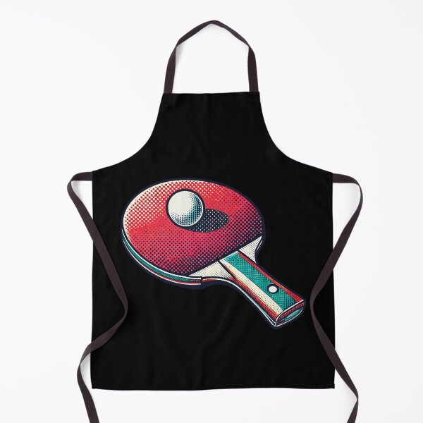 Item preview, Table Tennis Bat In Retro Vintage Style For designed and sold by LuminOrb.