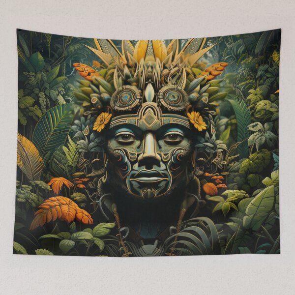 Item preview, Jungle Spirit Ayahuasca Art designed and sold by AdamesArtStudio.