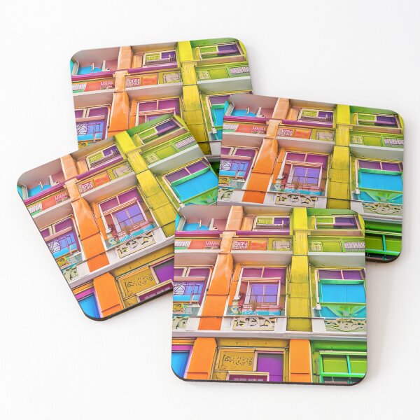 Item preview, Buildings of Many Colours  designed and sold by Matoo5062.