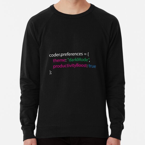 Item preview, Dark Mode Funny Coder Design for Programmers designed and sold by Geeky Giggles.