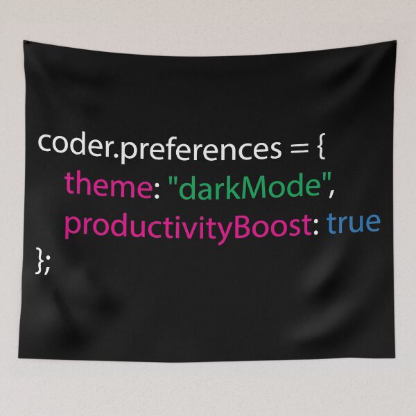 Item preview, Dark Mode Funny Coder Design for Programmers designed and sold by Geeky Giggles.