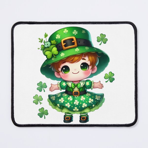 Item preview, A0651 Lucky Clover Charm Watercolor Clipart: Adorable St. Patrick’s Day Designs for Cards, Invitations, Crafts, and Decorations designed and sold by angieart68.