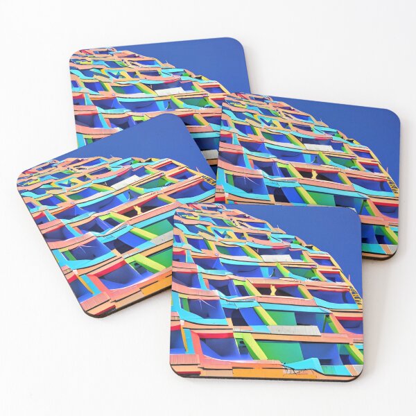 Item preview, Buildings of Many Colours  designed and sold by Matoo5062.