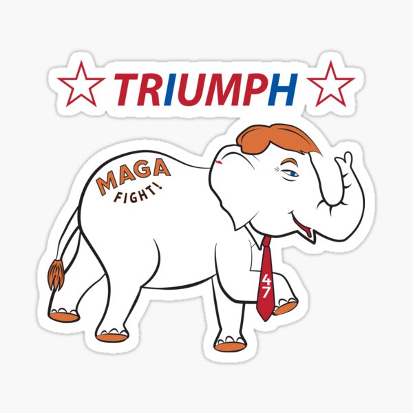 Vista previa del artículo con la obra «Pelea de Trump Maga 47», diseñado y vendido por Tease-shirts.