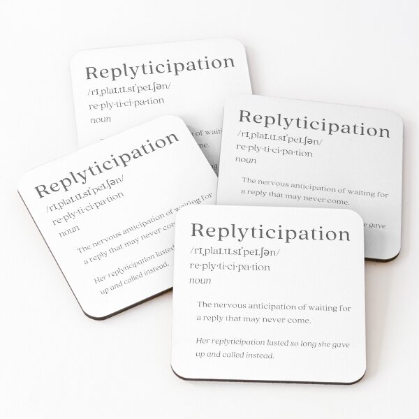 Item preview, Dictionary: Replyticipation designed and sold by nature. electrified..