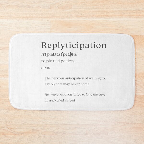 Item preview, Dictionary: Replyticipation designed and sold by nature. electrified..