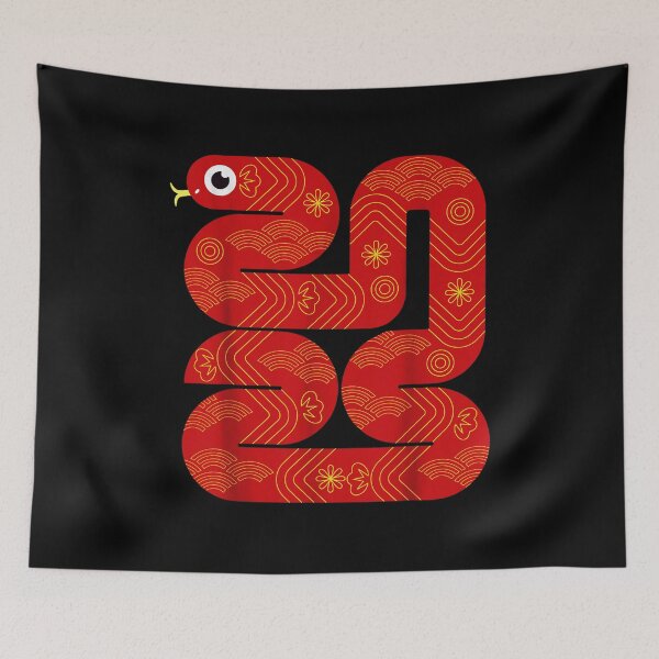 Item preview, Happy chinese new year snake 2025 designed and sold by AddlPoolart.
