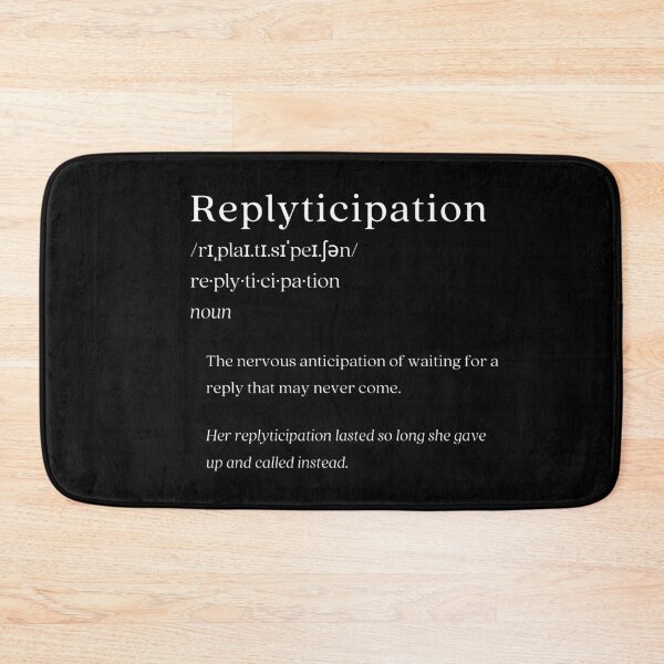 Item preview, Dictionary: Replyticipation designed and sold by nature. electrified..