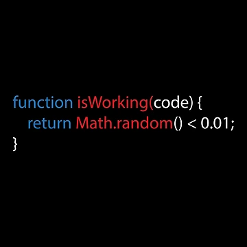Artwork thumbnail, Code Randomness | Funny Design for Programmers by Geeky Giggles