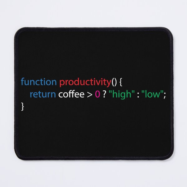 Item preview, Coffee Equals Productivity | Funny Developer Design designed and sold by Geeky Giggles.