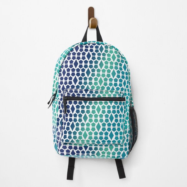 Item preview, Ocean Blue Honeycomb and Diamond Pattern designed and sold by amgraphics.