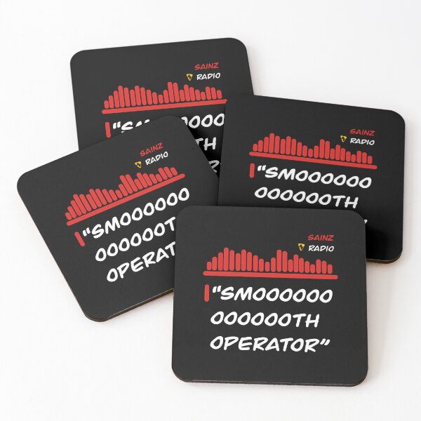 Item preview, Smooth operator, Formula one radio, F1, Carlos Sainz at Ferrari designed and sold by Formalu_1.