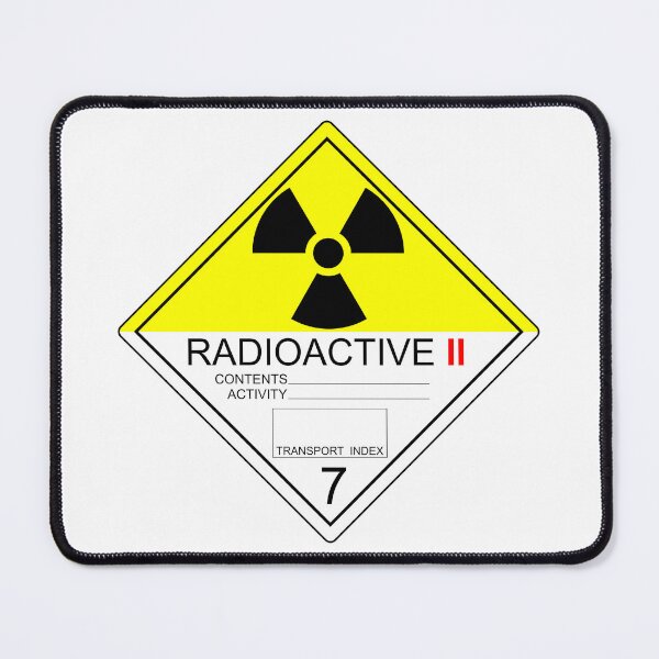 Item preview, Cat 2 Radioactive Material Transport Label designed and sold by Old Curiosity.