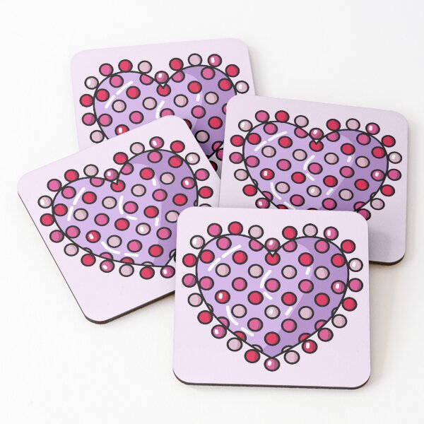 Item preview, Cutesy Polka Dot Heart designed and sold by GenAumonier.