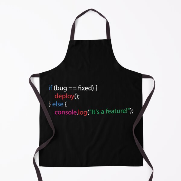 Item preview, Fixed Bug or Feature | Funny Coding Humor Design designed and sold by Geeky Giggles.