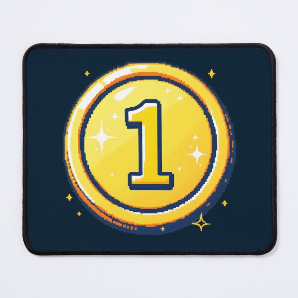 Item preview, Retro Game Coin : Pixel Sparkle designed and sold by Jollys-ArtShop.