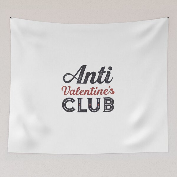 Item preview, Anti Valentines Club Aesthetic Design | Anti-Love Trendy Quote designed and sold by Colorful-Garden.