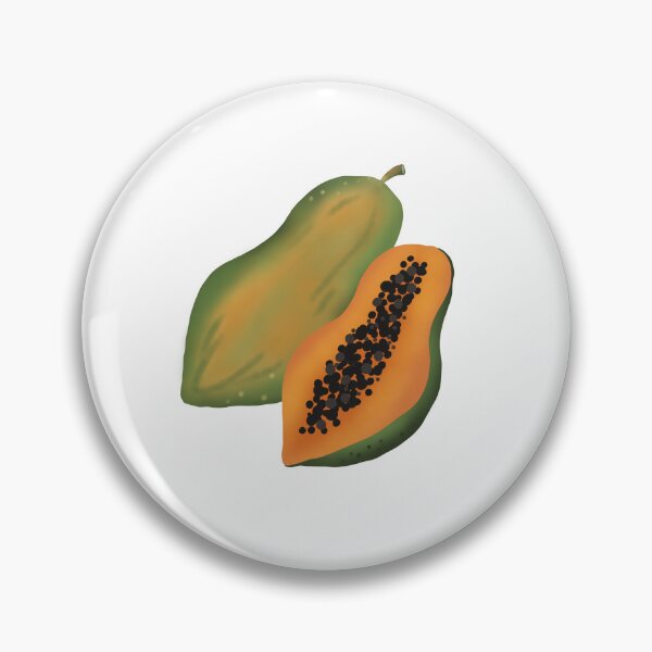 Item preview, Papaya Art, Papayas, Ripe Papayas, Fruit Design, Papaya pattern  designed and sold by Warenae.