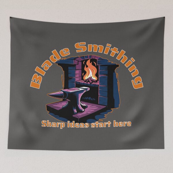 Item preview, Blade smithing graphic design designed and sold by JennyFinns.