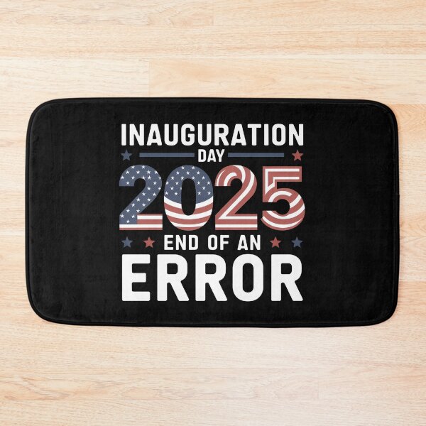Item preview, Inauguration Day 2025 End of an Error - The perfect gift for those with a sense of humor, passionate about politics, and excited for change in America in 2025. designed and sold by ZyziowskyArt.