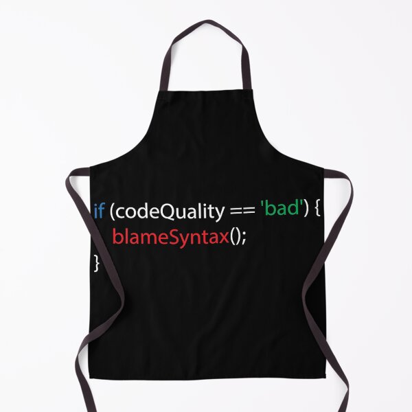 Item preview, Blame Syntax | Funny Programming Design designed and sold by Geeky Giggles.