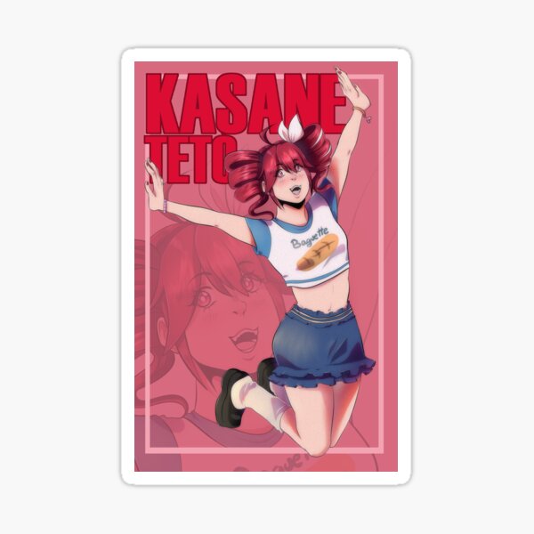 Vista previa del artículo con la obra «Kasane Teto», diseñado y vendido por Antia Garcia.