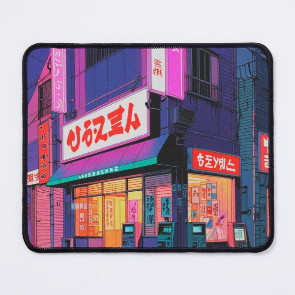 Item preview, Kyoto Nights – Neon Alleyways and Static Dreams designed and sold by RetroRebootShop.